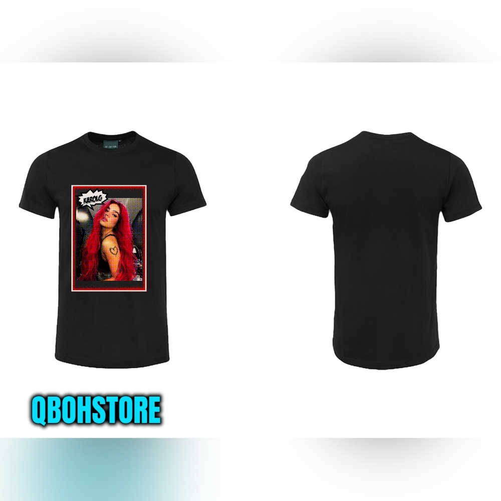 Comic Stile Karo LG logo TShirt